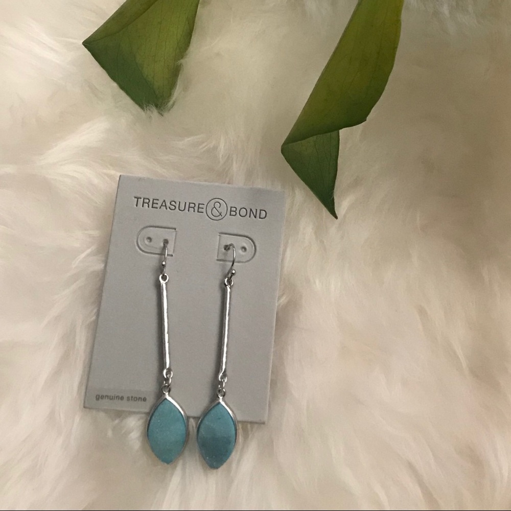Treasure&bond turquoise earrings